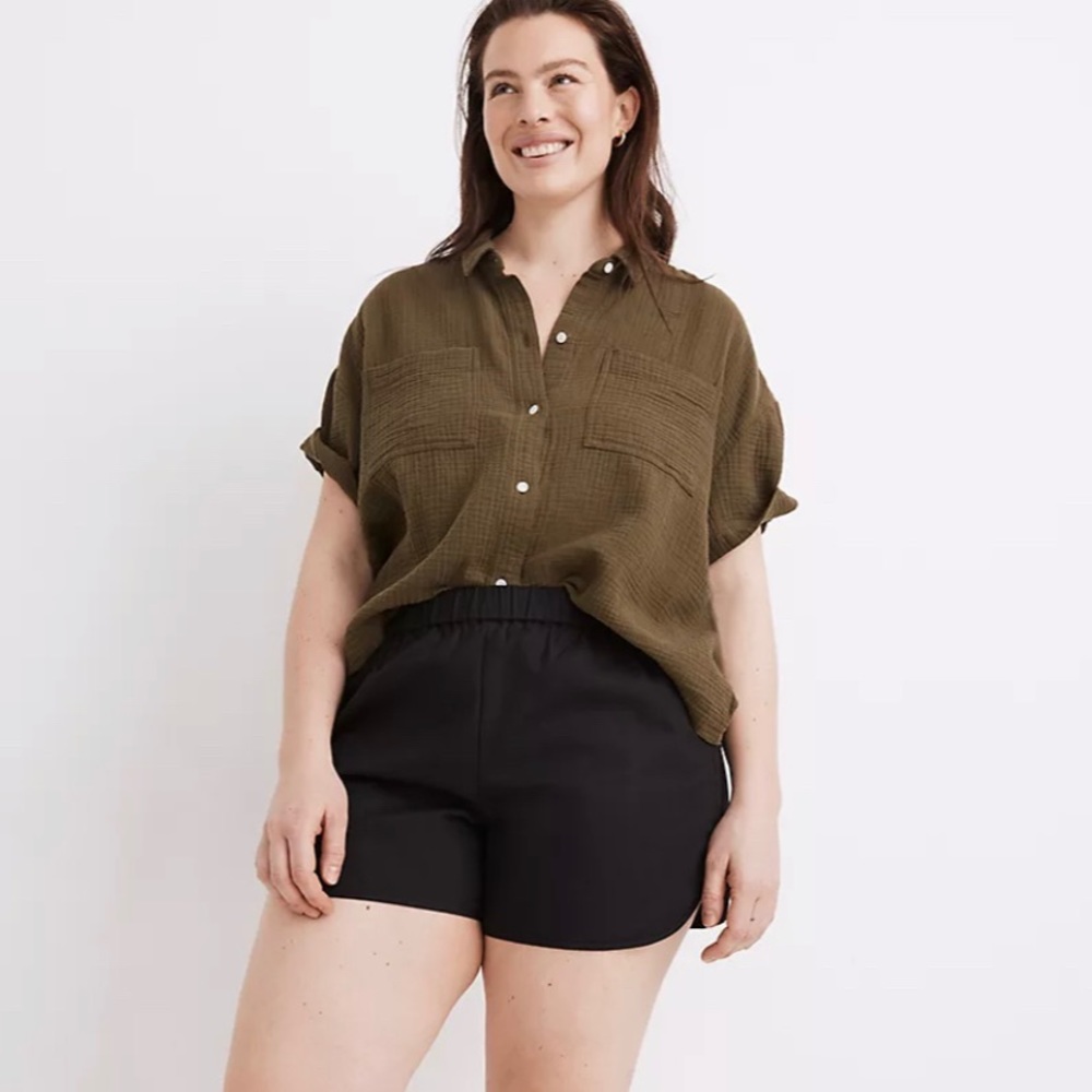 Madewell Camp Pull-On Shorts BNWT size 2X